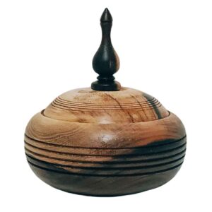 Natuurlijke Schoonheid in Uw Keuken – Ambachtelijke Houten Suikerpot
