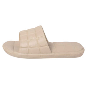 Nikta Cloud Slippers – Elegante Crème Instappers