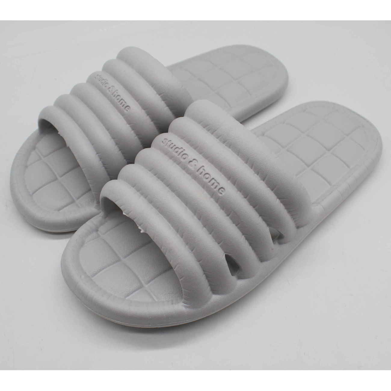 Nikta Cloud Slippers – Grijze Comfort Slippers