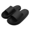 Nikta Cloud Slippers – Zwarte Lichtgewicht Slippers