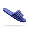 Nikta Soft Slider – Navy Blauwe Luxe Comfort Slippers