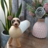 Grappige houten panda keukenrolhouder – Stijlvolle & functionele keukenorganizer