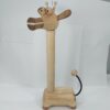 Decoratieve houten keukenrolhouder – Giraffe ontwerp, geschikt voor aanrecht