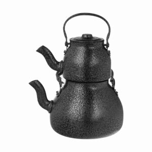 Perzische Aluminium Ketel & Theepot Set – 2 Liter Outdoor