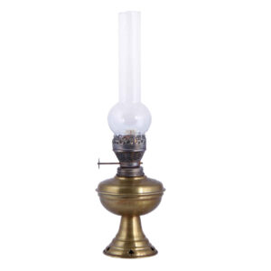 Perzische messing petroleumlamp traditioneel en functioneel