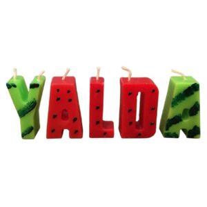 Yalda Kaarsenset – Traditionele Warmte (5-Pack)