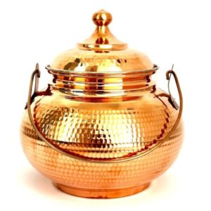 Perzische Koperen Abgoosht Pot met Deksel voor Koken – Model ZH318