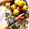 Perzische geborduurde armband – Handwerk chique & luxe met bloemenontwerp