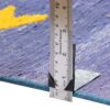 Handgeknoopt Perzisch Gabbeh tapijt - Sterrenhemel design, Blauw, Wolmix