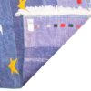 Handgeknoopt Perzisch Gabbeh tapijt - Sterrenhemel design, Blauw, Wolmix
