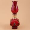 Perzische glazen petroleumlamp, Shah Abbasi decoratie