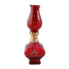 Perzische glazen petroleumlamp, Shah Abbasi decoratie