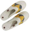 Perzische handgemaakte wollen pantoffels – geometrisch design