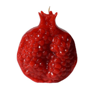 Granaatappelkaars – Handgemaakt design, een prachtige Yalda-accent