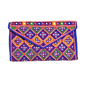 Perzische handgemaakte dames clutch – Suzani roze