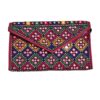 Perzische handgemaakte dames clutch – Suzani roze