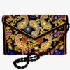 Perzische handgemaakte dames clutch – Suzani Paisley
