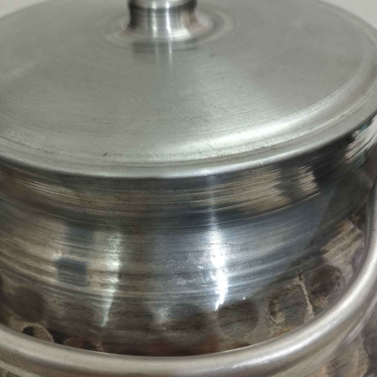 Perzische Metalen Dubbele Theepot – Duurzaam voor Exquise Theezetten