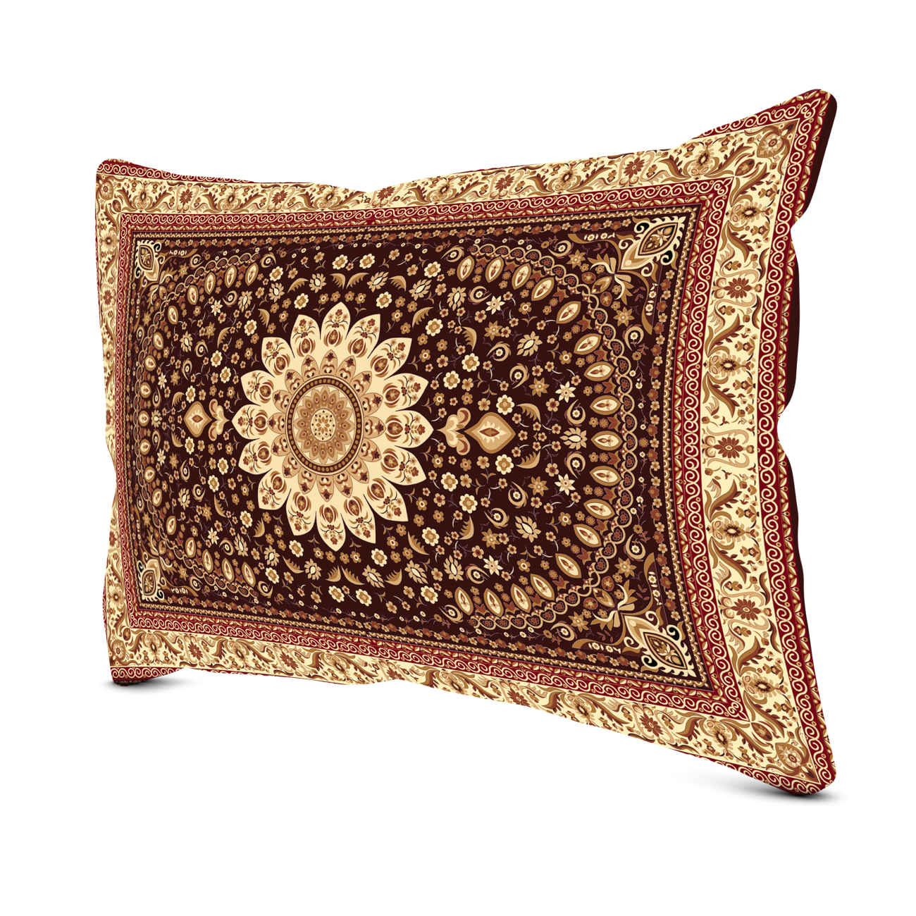 Perzische kussensloop met vintage en decoratieve details (set van 2)