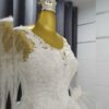 Perzische prinses trouwjurk – Arabische stijl met klokmouw