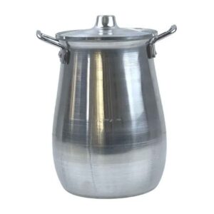 Perzische traditionele aluminium Dizi pot voor Abgoosht – Duurzaam & lichtgewicht