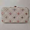 Persian Women’s Clutch Bag – Suzani Embroidery in Golden Suitable for Party & Celebration