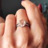 Perzische Damesring Zilver - Natuurlijke Agaat Edelsteen