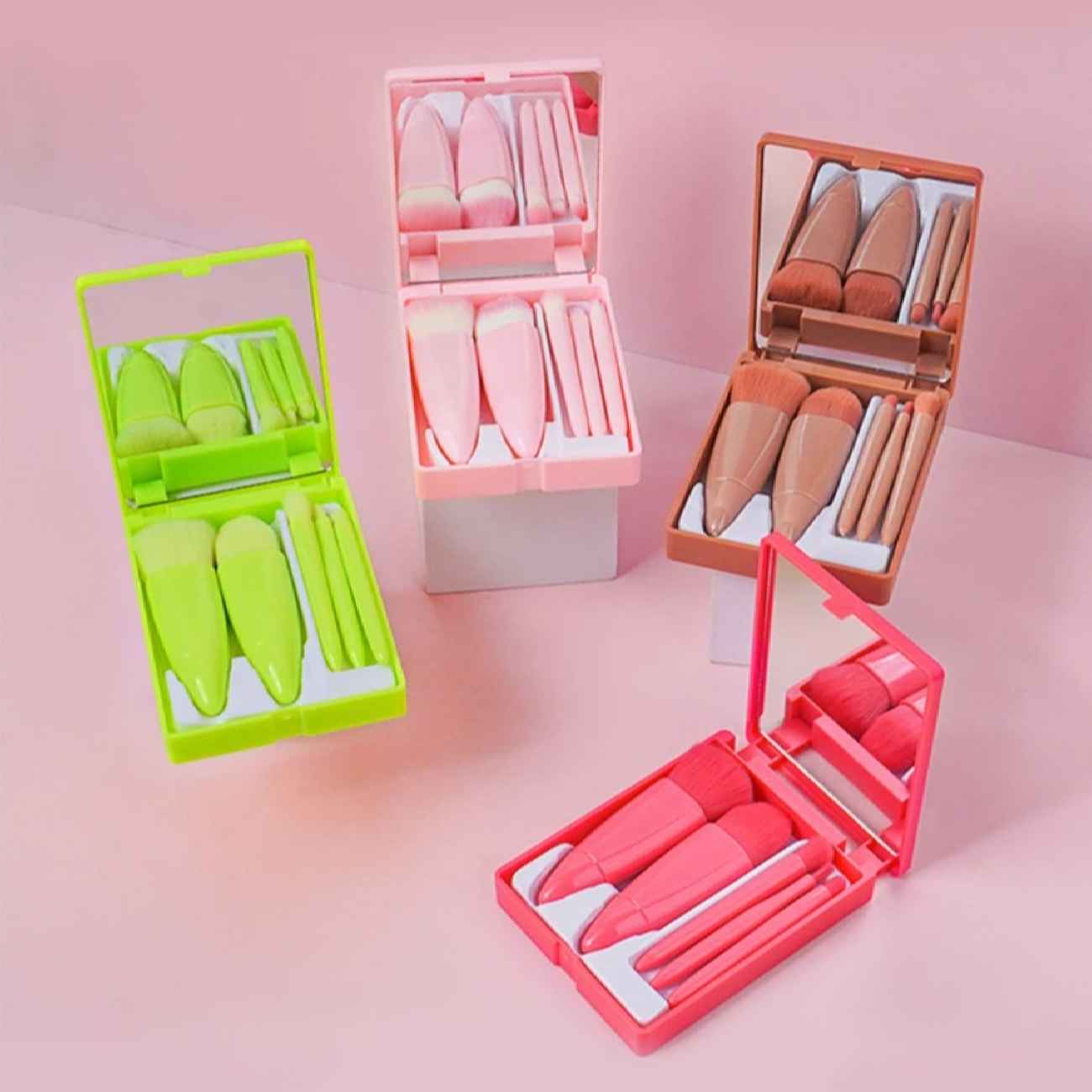 Make-up Kwastenset met Spiegel