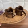 Luxe Houten Kuksa Mok – Handgemaakt voor Warme & Koude Dranken