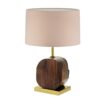 Boomstam Tafellamp Natuurlijke Charme – Rustiek Design