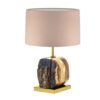 Boomstam Tafellamp Natuurlijke Charme – Rustiek Design