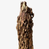 Rustieke sculpturale houten tafellamp – Natuurlijk decoratief accent