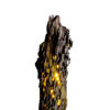 Rustieke sculpturale houten tafellamp – Natuurlijk decoratief accent