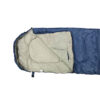 Eenpersoons slaapzak – Perfect voor kamperen, comfort & warmte in marineblauw