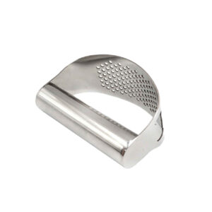Handmatige Knoflookpers – Strak Zilver Metaal