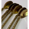 Gouden RVS Barlepel Set – 7 Stuks voor Cocktails & Siropen