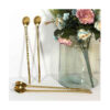 Gouden RVS Barlepel Set – 7 Stuks voor Cocktails & Siropen