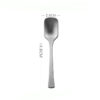 Luxe RVS IJslepels Honingraat – Set van 6 Zilver