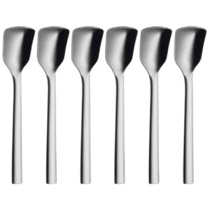 Stalen IJslepels – Set van 6 – Zilver