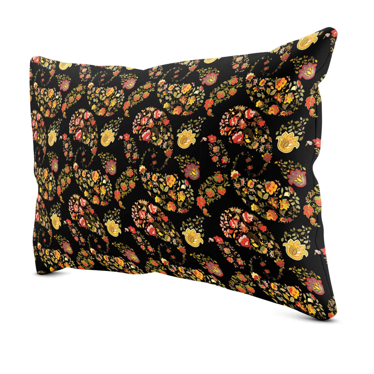 Vintage bloemen kussensloop – Perfect voor cottage of landelijke decoratie (set van 2)