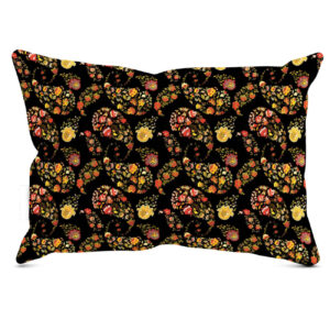 Vintage bloemen kussensloop – Perfect voor cottage of landelijke decoratie (set van 2)