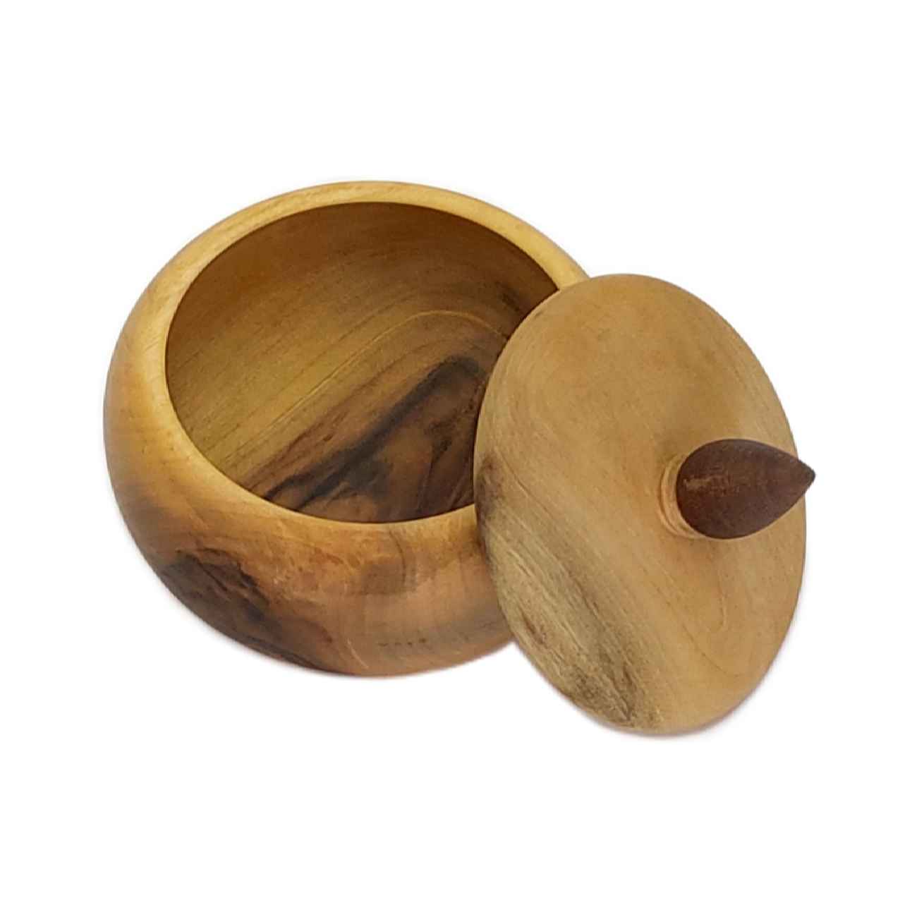 Houten Snoepschaal – Natuurgeïnspireerde Elegantie