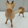 Houten Koe Keukenrolhouder – Decoratief & Functioneel