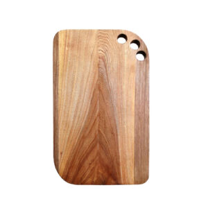 Houten snij- en serveerplank – Met Decoratieve Gaten