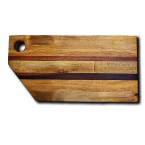 Houten snij- en serveerplank – Bamboe Design