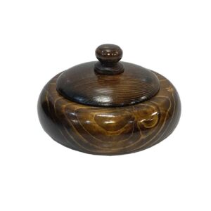 Houten Suikerpot – Mix van Functionaliteit en Rustieke Charme