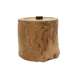 Rustieke Houten Suikerpot – Warme Keukendecoratie