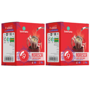 100% Arabica Drip Coffee Aromatisch – Bonmano Noresca (30-Pack)