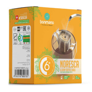 100% Arabica Drip Coffee Lage Cafeïne – Bonmano (6-Pack)