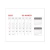 1404 Perzische Bureaukalender met Pen en Notities